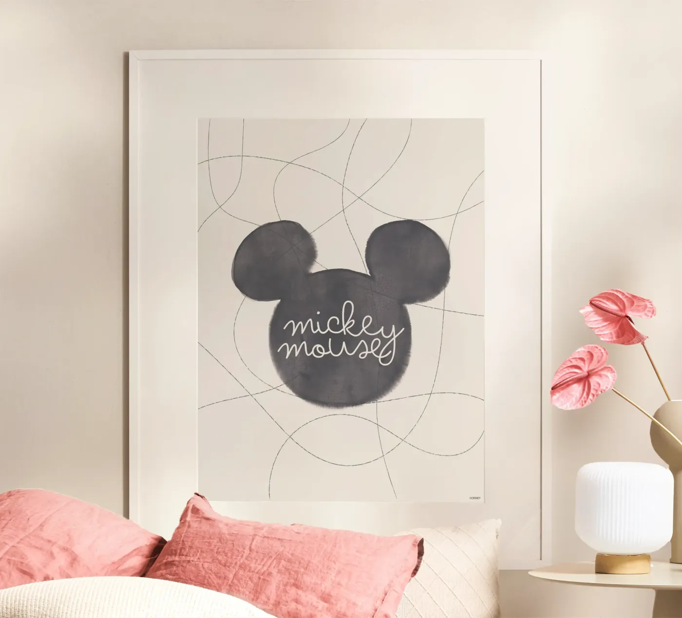 Mickey Mouse oneline Poster von Mickey Mouse