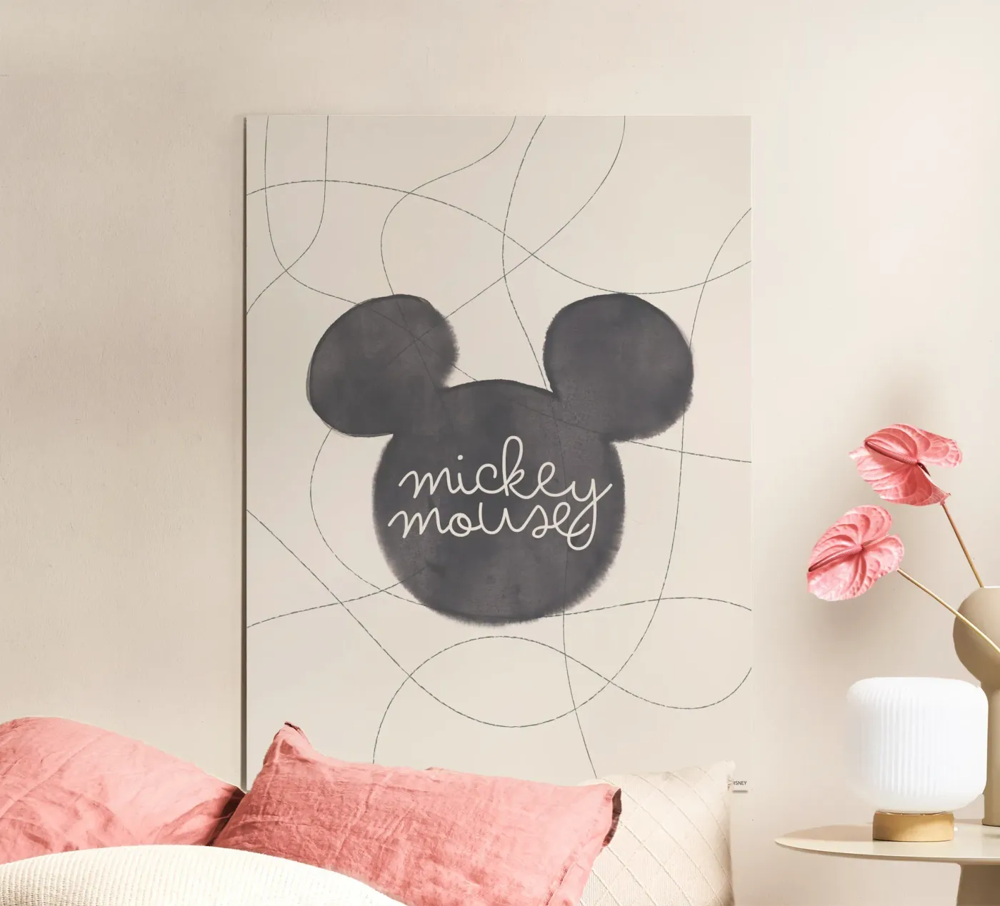 Mickey Mouse oneline Poster von Mickey Mouse