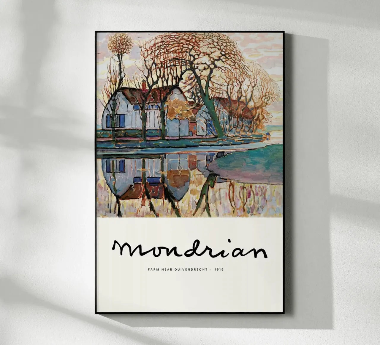 Mondrian – Signed Farm plexiglass da Vintage by JUNIQE