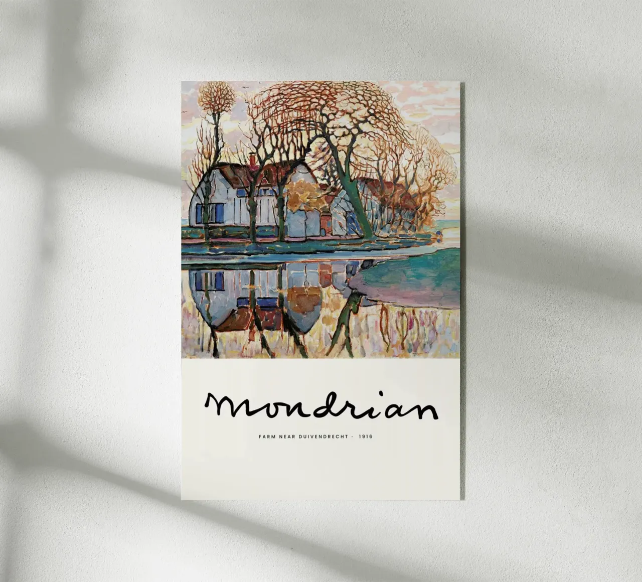 Mondrian – Signed Farm plexiglass da Vintage by JUNIQE
