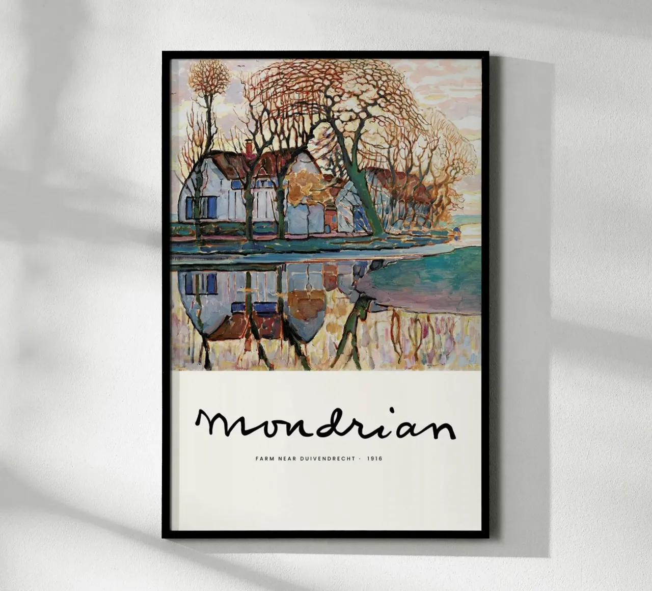 Mondrian – Signed Farm poster da Vintage by JUNIQE