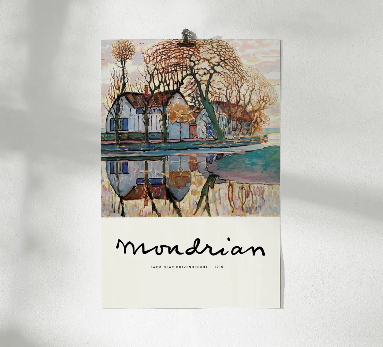 Mondrian – Signed Farm poster da Vintage by JUNIQE