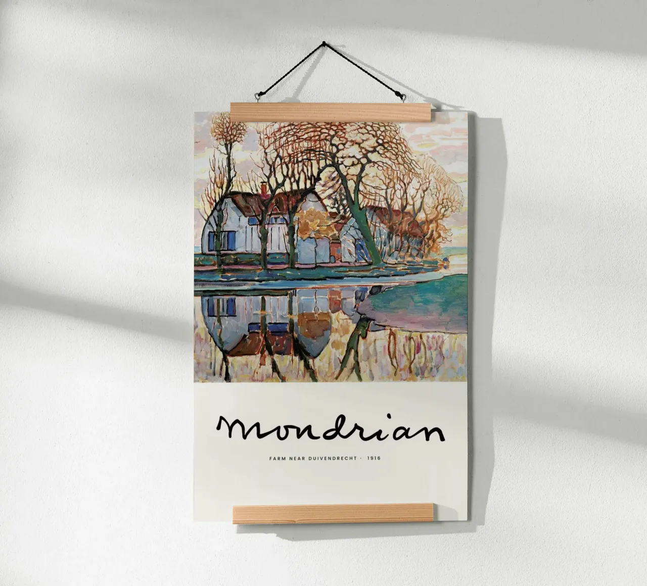 Mondrian – Signed Farm poster da Vintage by JUNIQE