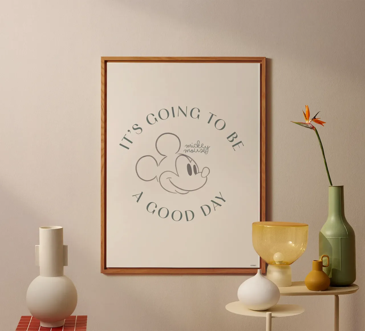 a good day - Mickey Mouse alluminio dibond da Mickey Mouse