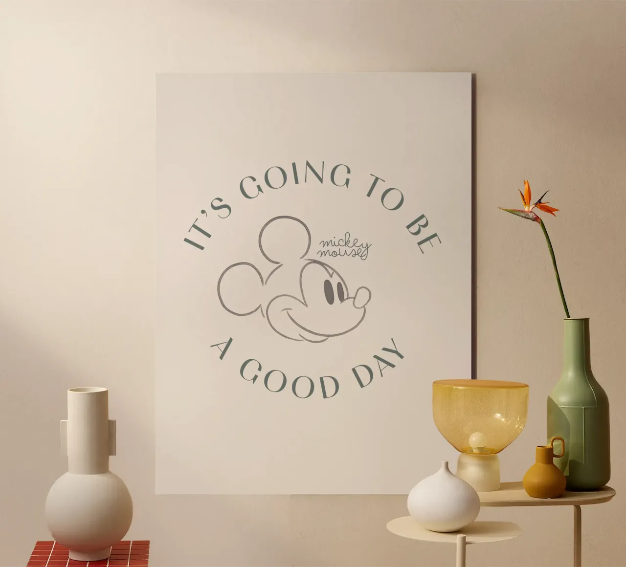 a good day - Mickey Mouse alluminio dibond da Mickey Mouse