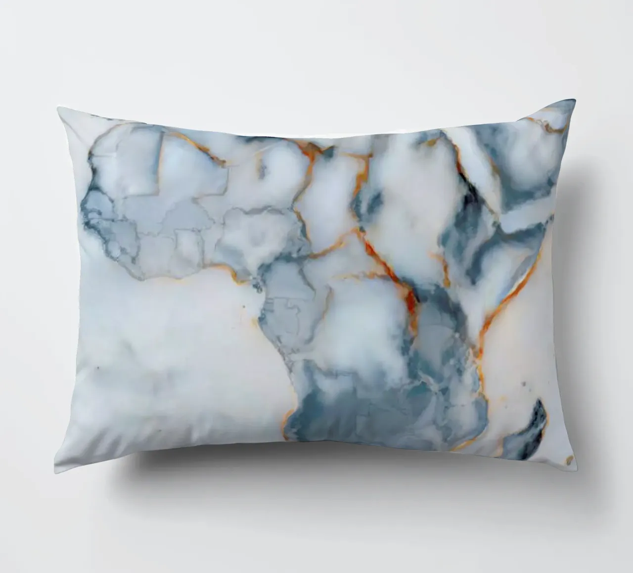 Africa Marble Map cuscino da Octavian