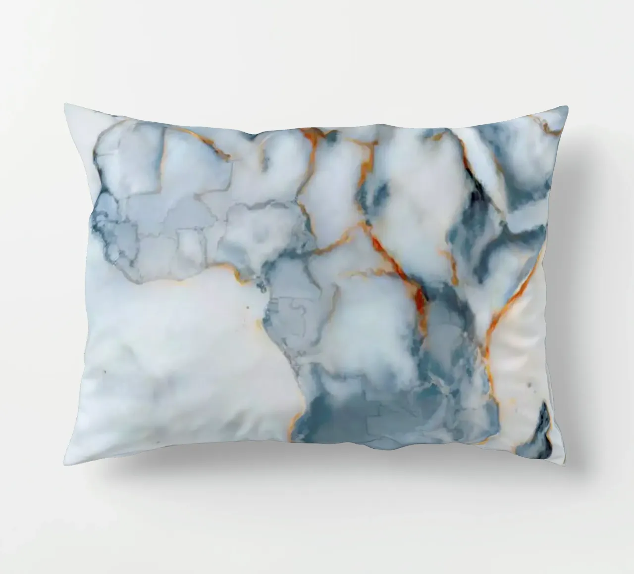 Africa Marble Map cuscino da Octavian