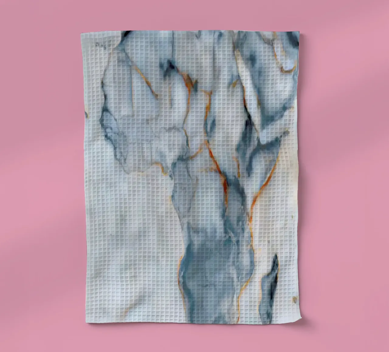 Africa Marble Map tea towel by Octavian