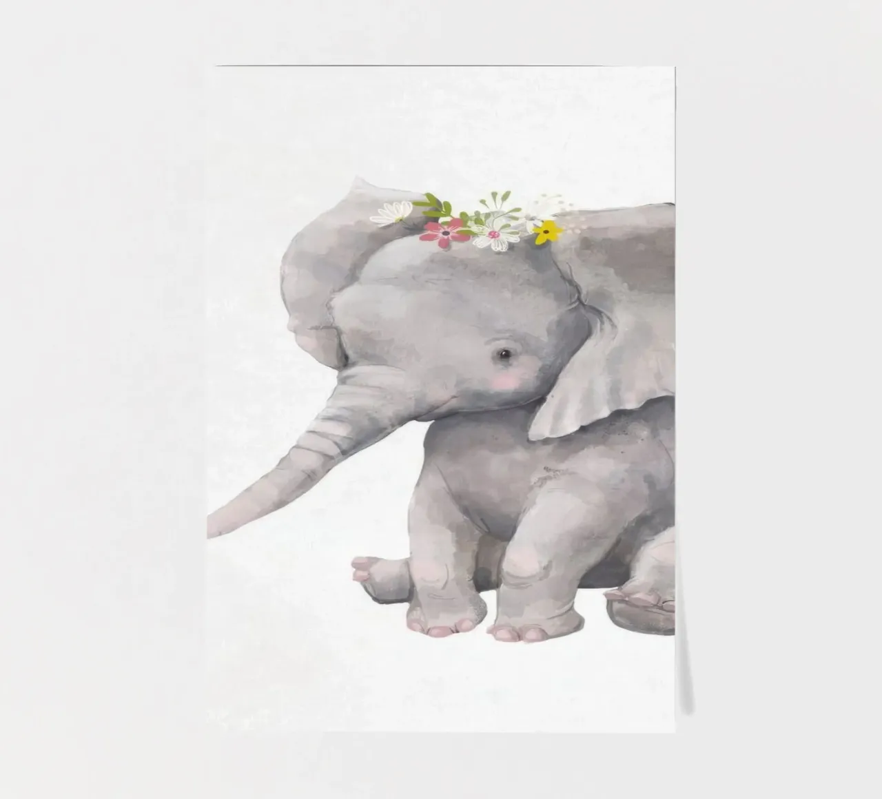 Elephant & Duck sticker sheet by KIds Idea