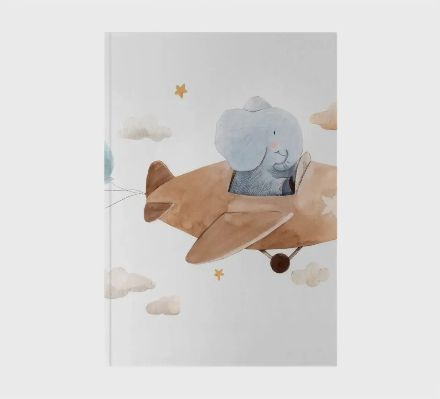 Elephant Pilot notebook by KIds Idea