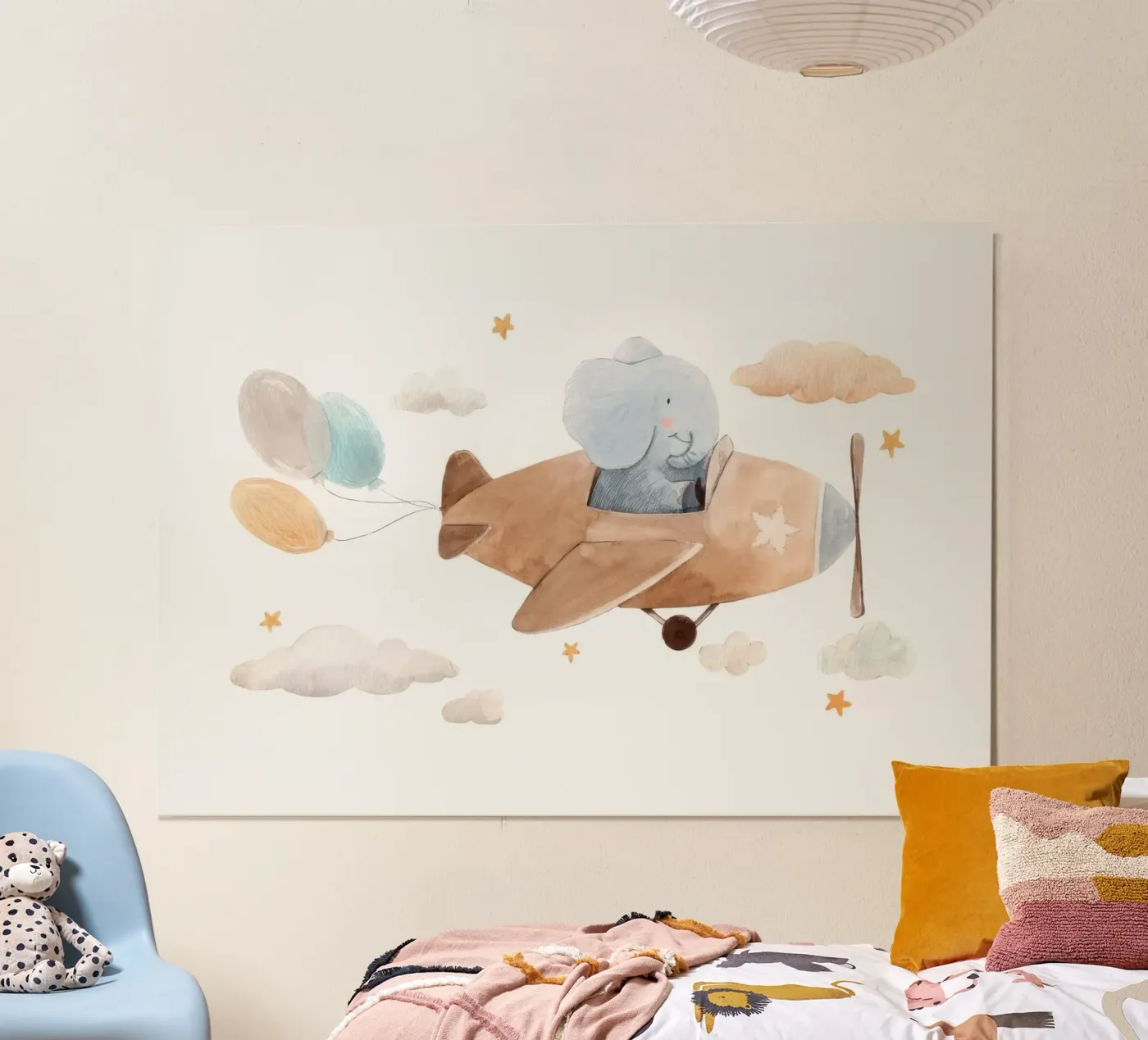 Pilota di elefanti poster da KIds Idea