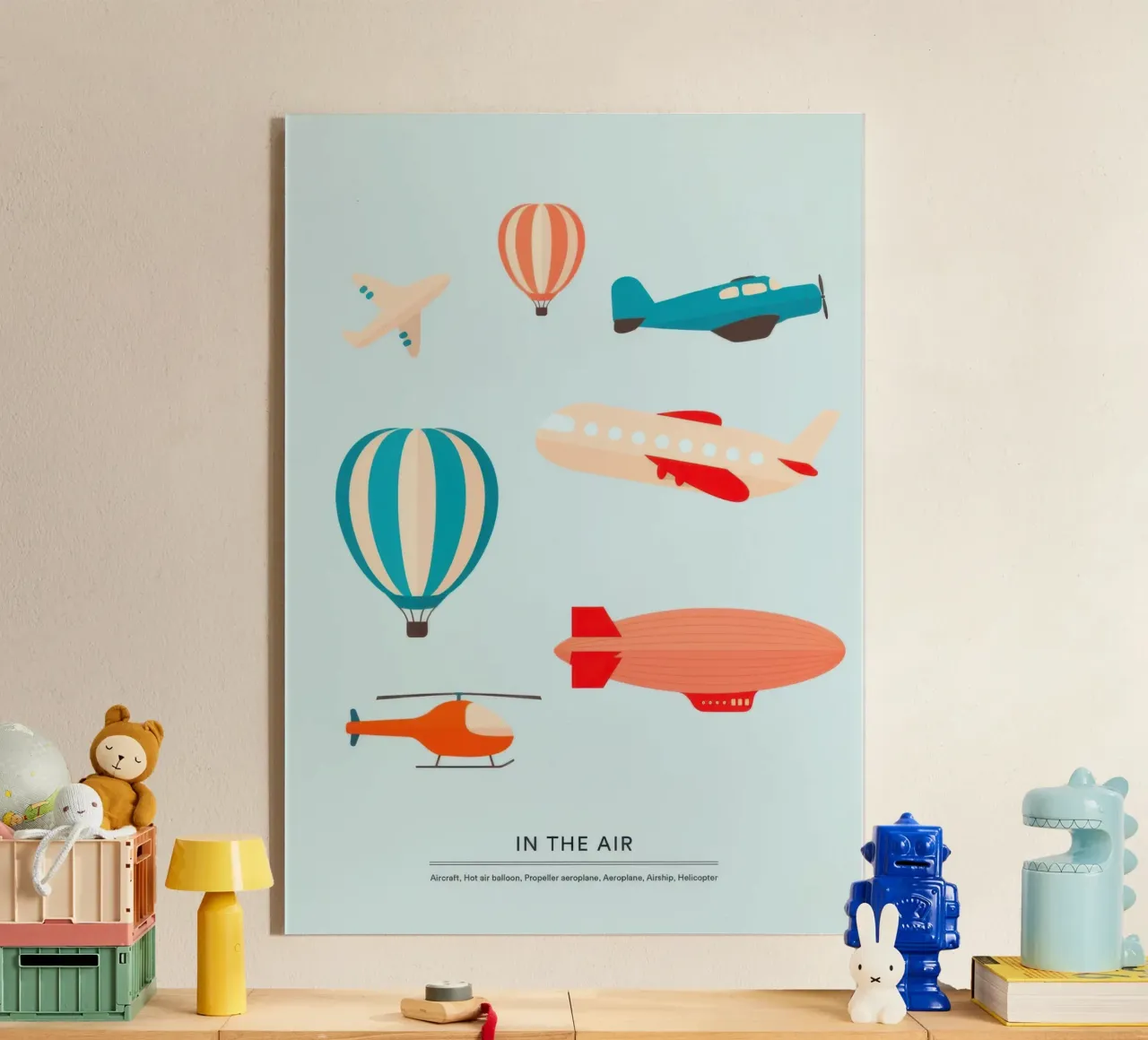 Nell'aria plexiglass da KIds Idea