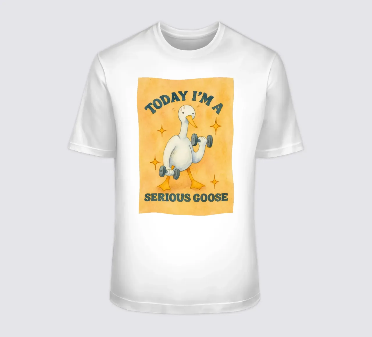 Today I'm A Serious Goose t-shirt by onerules