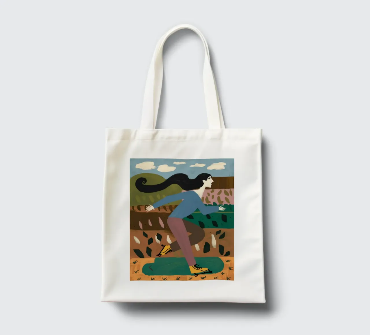Giungla nuda in posa borsa in juta da Marigold Tiga