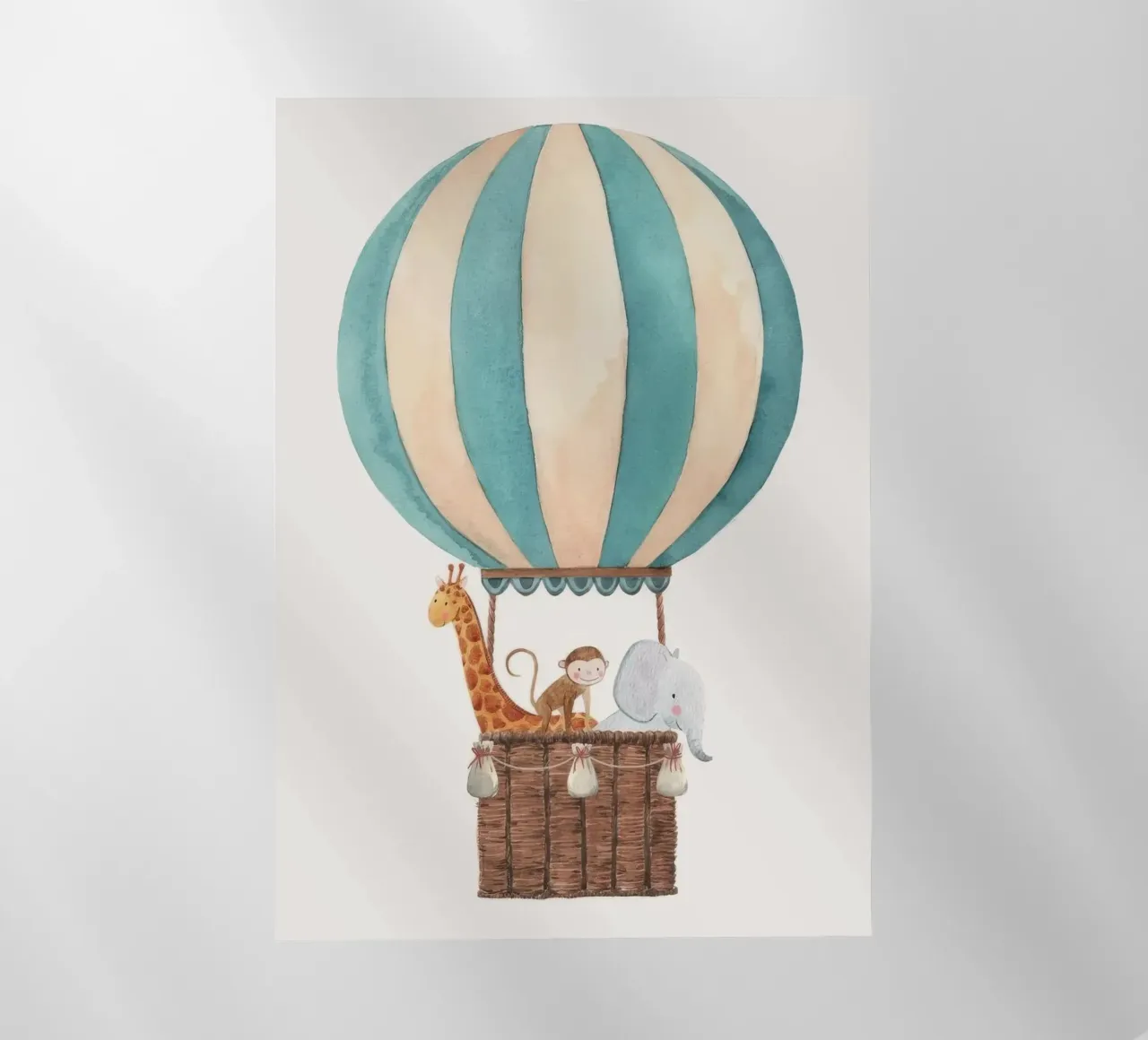 Il giro in mongolfiera pellicola backlit da KIds Idea