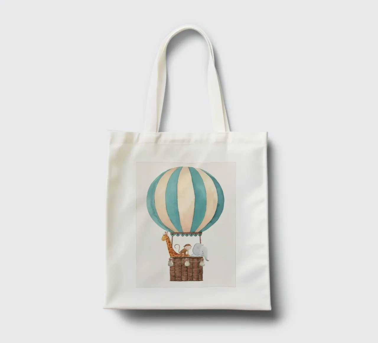 The Balloon Ride tote bag by KIds Idea