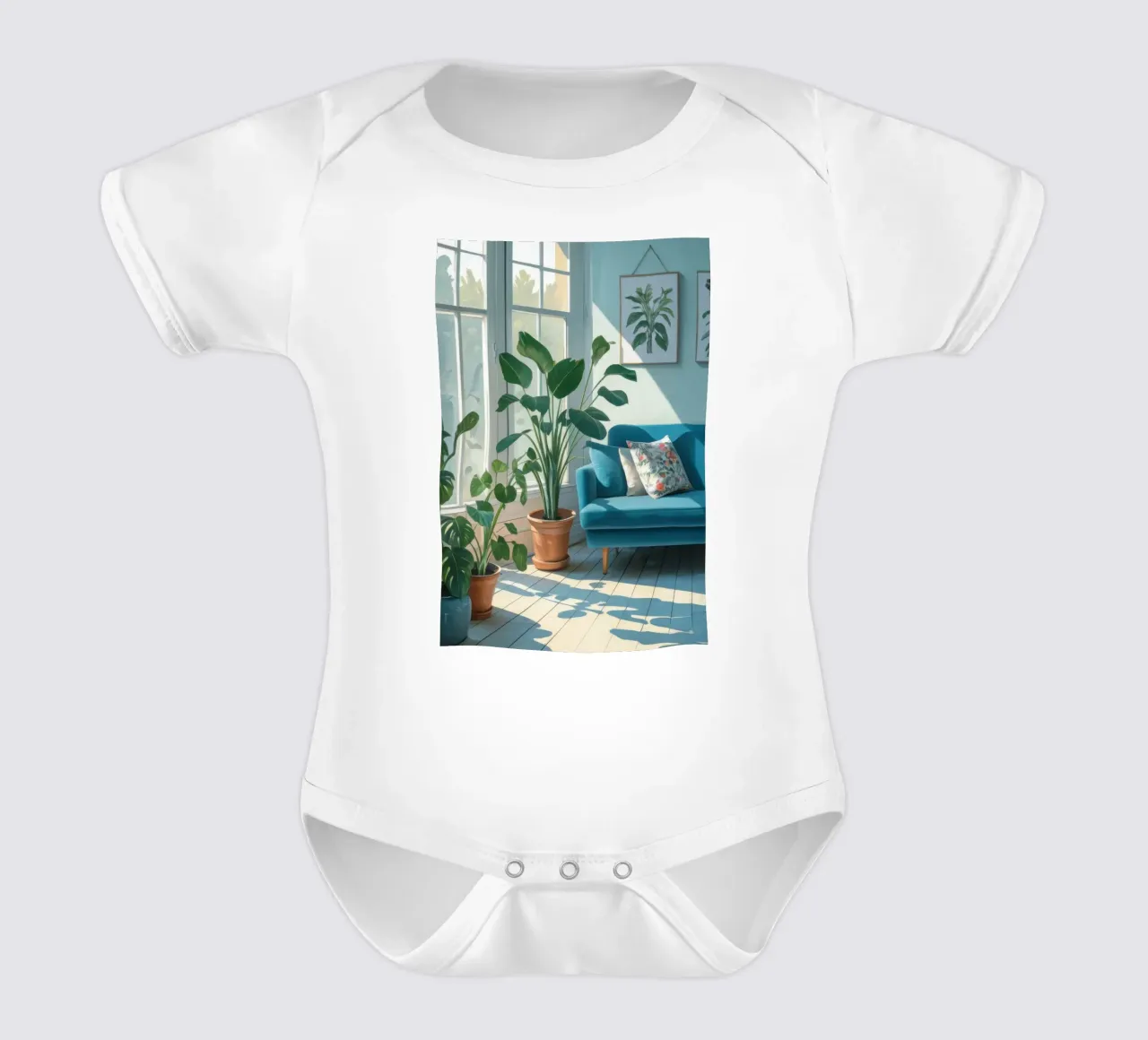 I passi colorati dell'amicizia body neonato maniche corte da Marigold Tiga