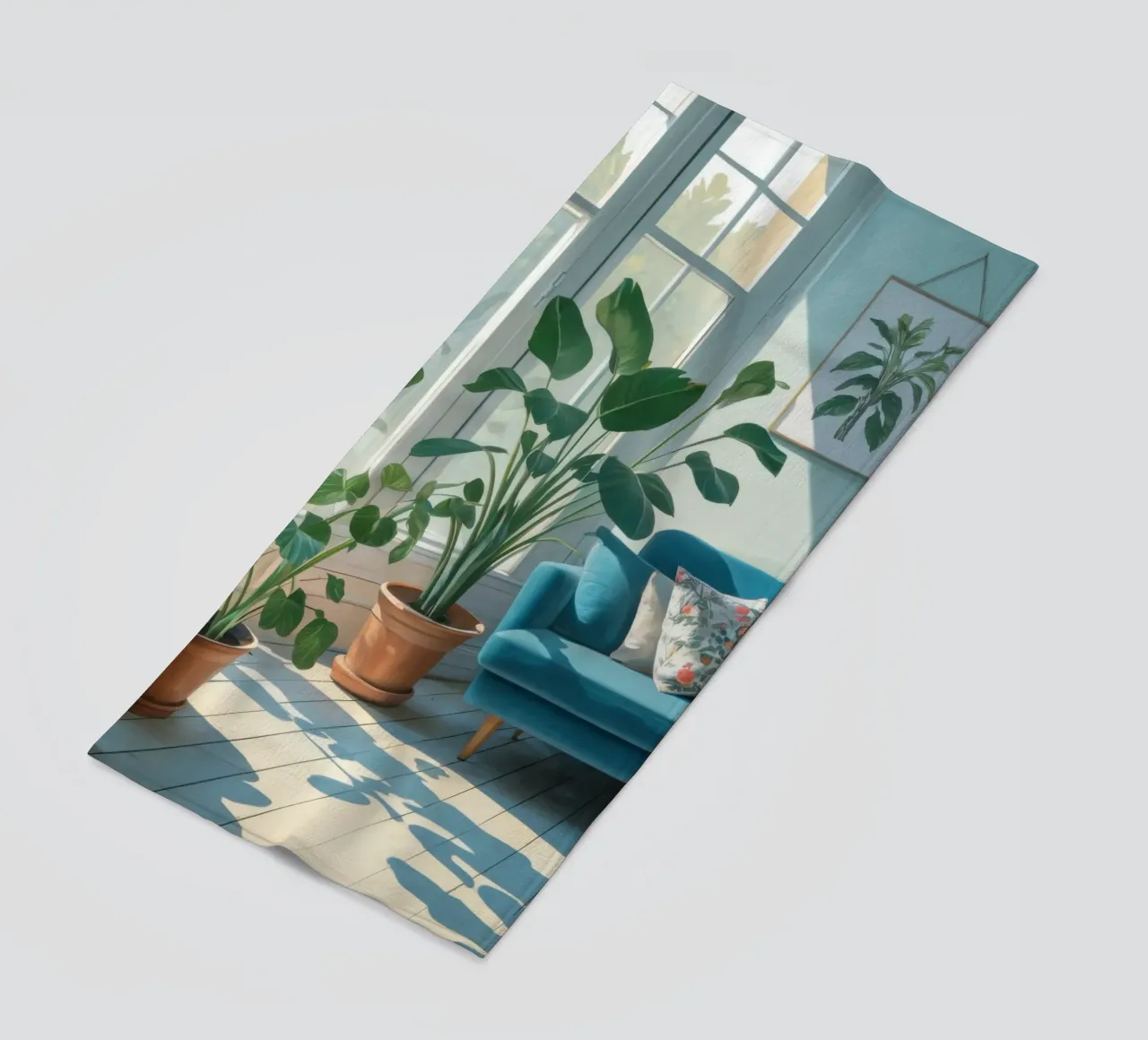 I passi colorati dell'amicizia telo mare da Marigold Tiga