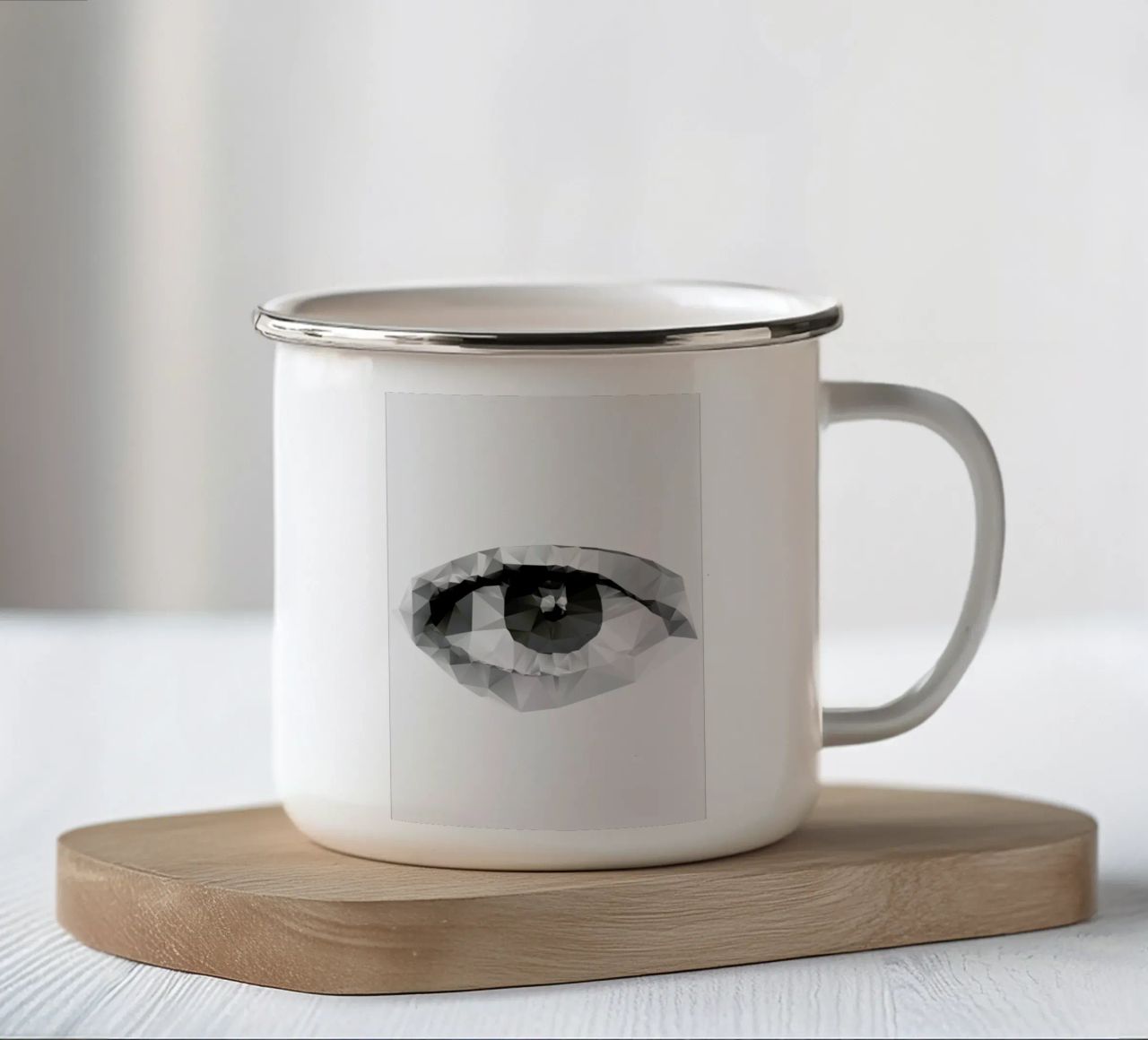 Waiting tazza in smalto da Three Of The Possessed