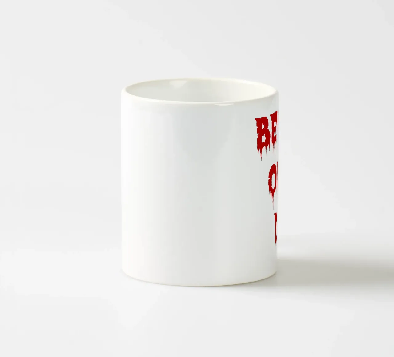 attenzione a mio padre tazza in ceramica da onetime