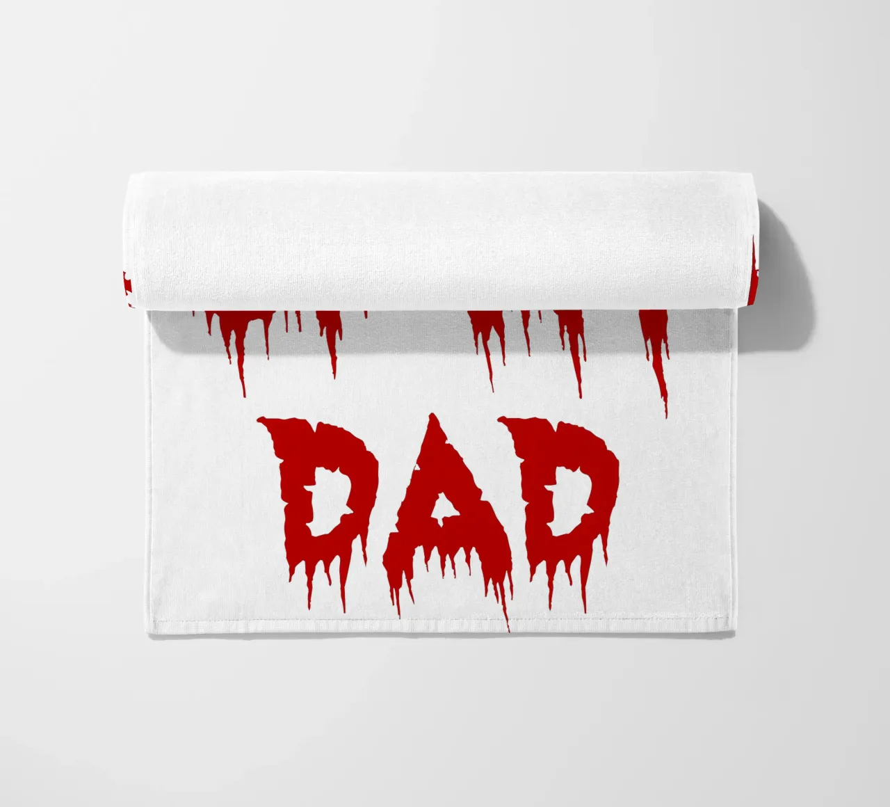 beware of my dad beach towel by onetime