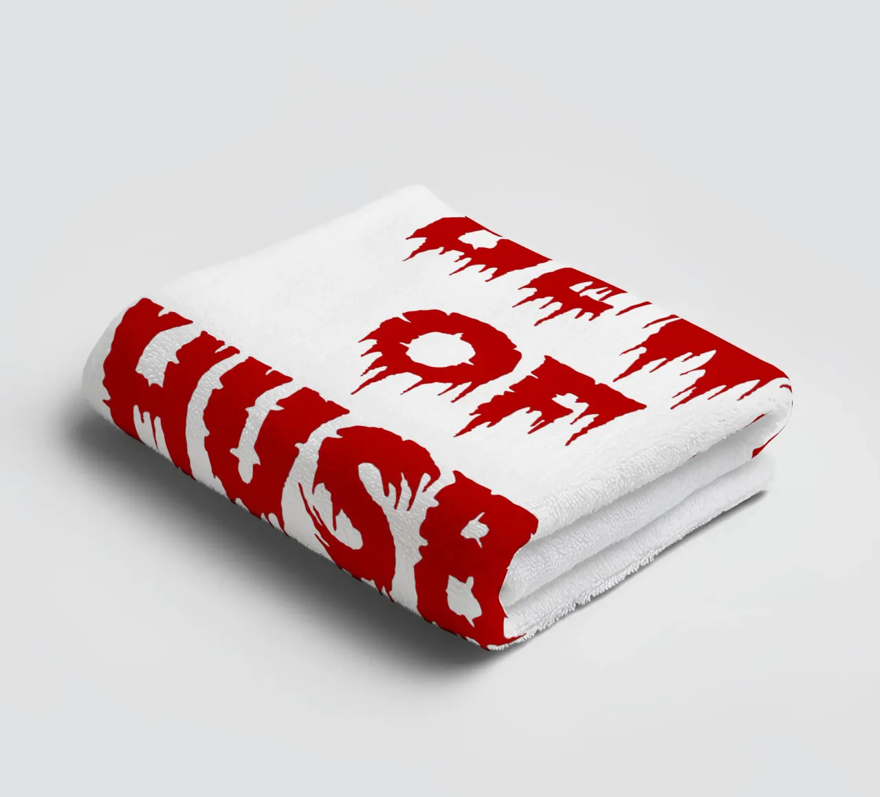 beware of my husband towel by onetime