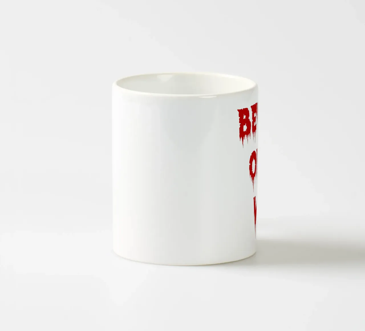 beware of my wife ceramic mug by onetime