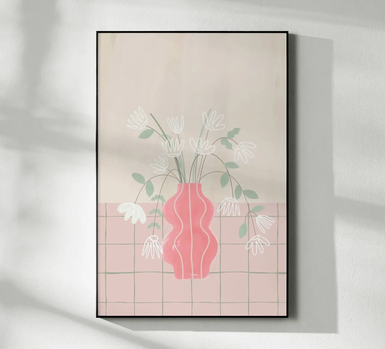 Pink Vase plexiglass da KRUTH DESIGN