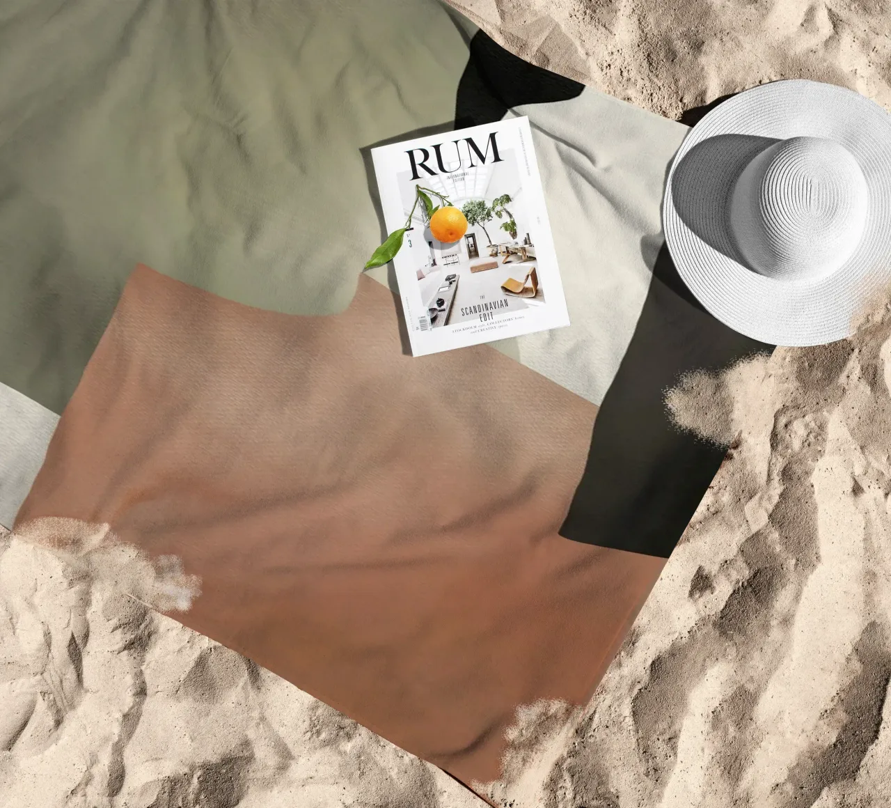 Superfici tagliate con la carta telo mare da Little Dean