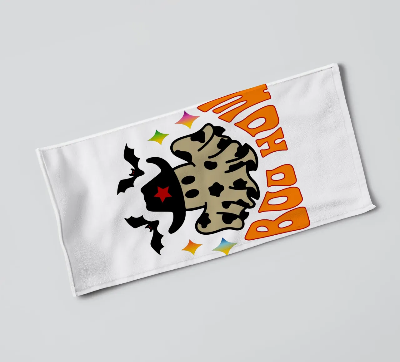 boo how ghost towel by onetime
