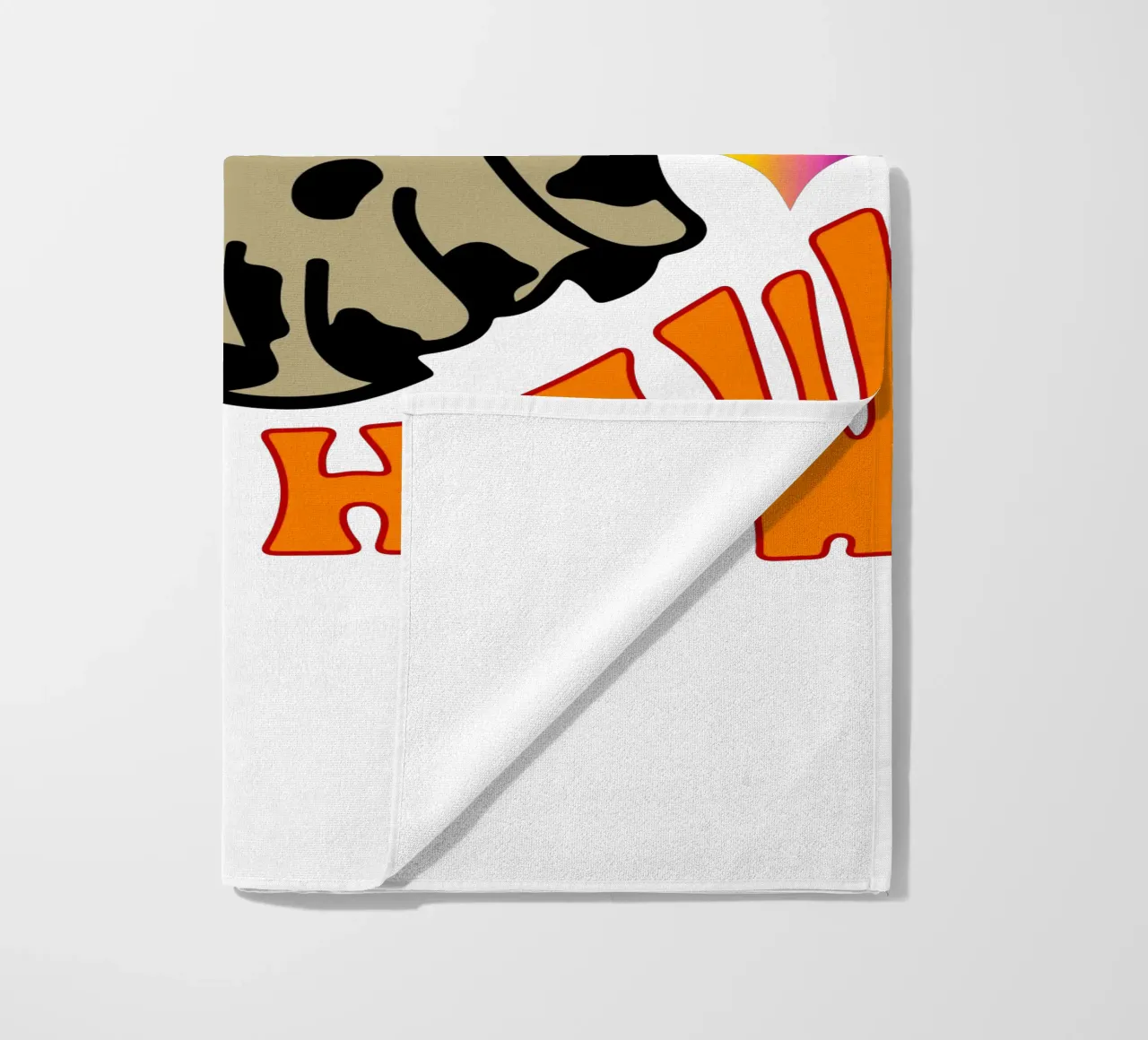 boo how ghost beach towel by onetime