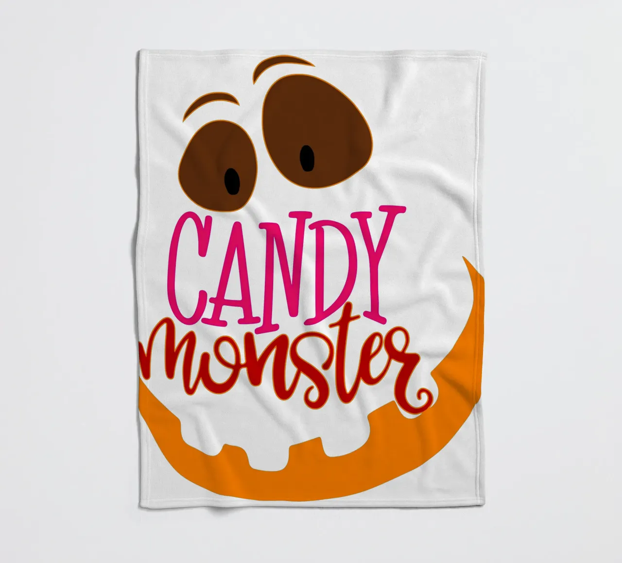 mostro di caramelle coperta in pile da onetime