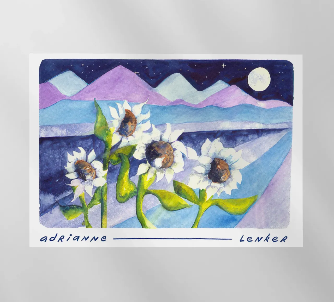 Andrianne Lenker Mema Moonflowers pellicola backlit da carleemiller