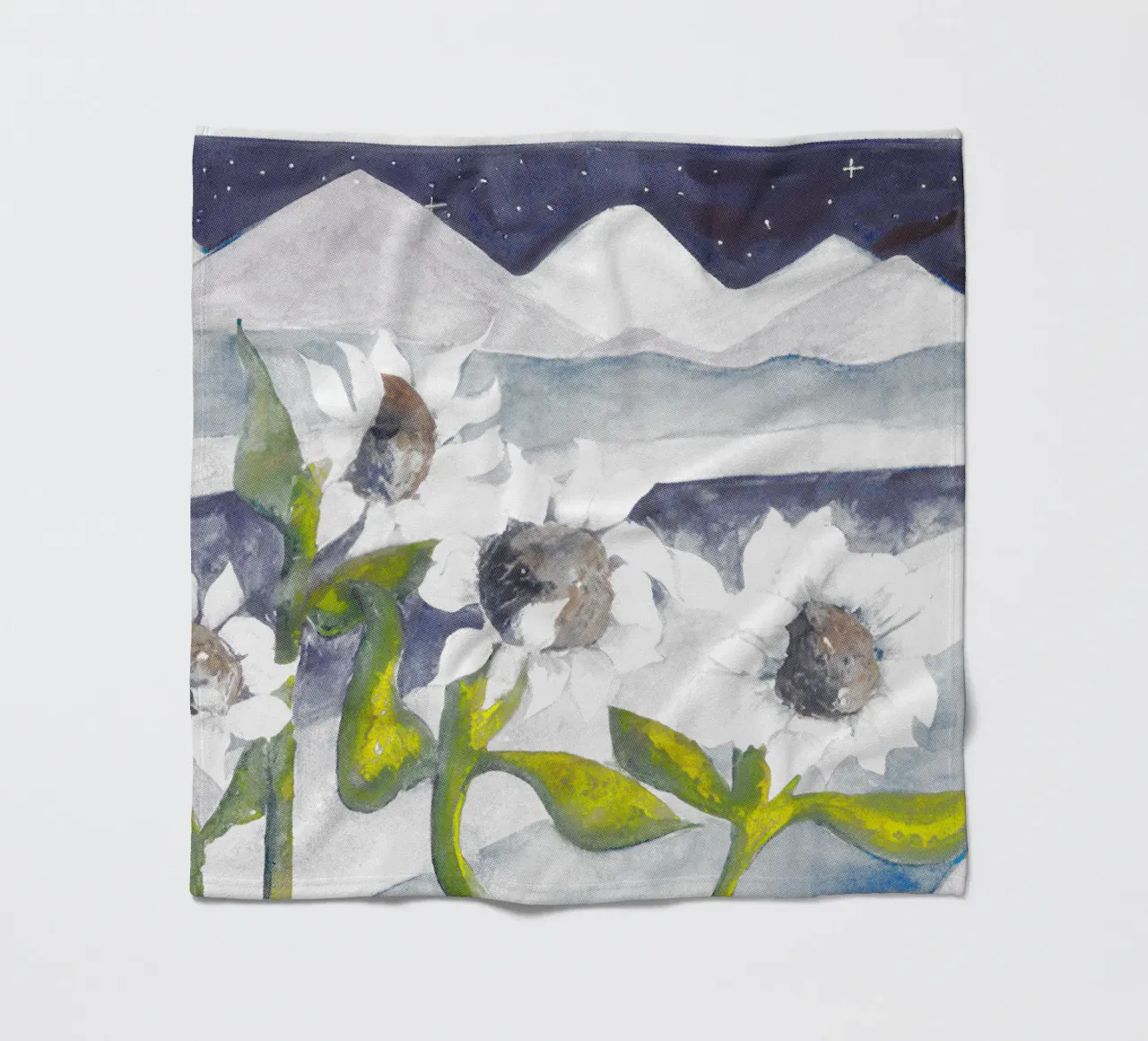 Andrianne Lenker Mema Moonflowers coperta in pile da carleemiller
