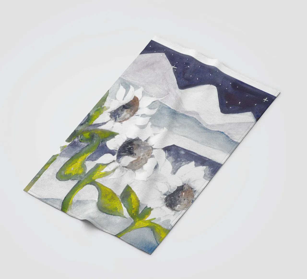 Andrianne Lenker Mema Moonflowers coperta in pile da carleemiller