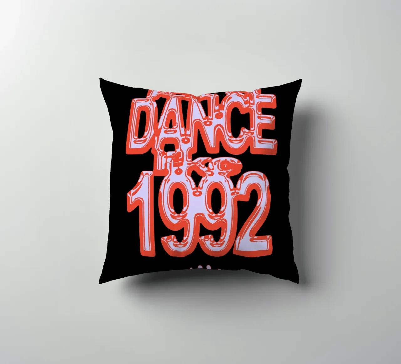 DOM DOLLA Lets Dance Like 1992 cuscino da carleemiller