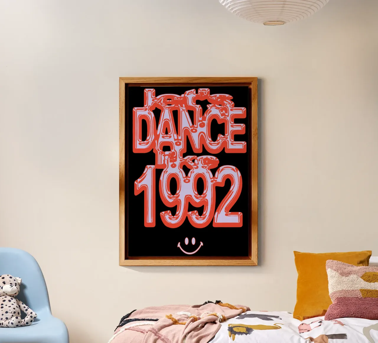DOM DOLLA Lets Dance Like 1992 alluminio dibond da carleemiller