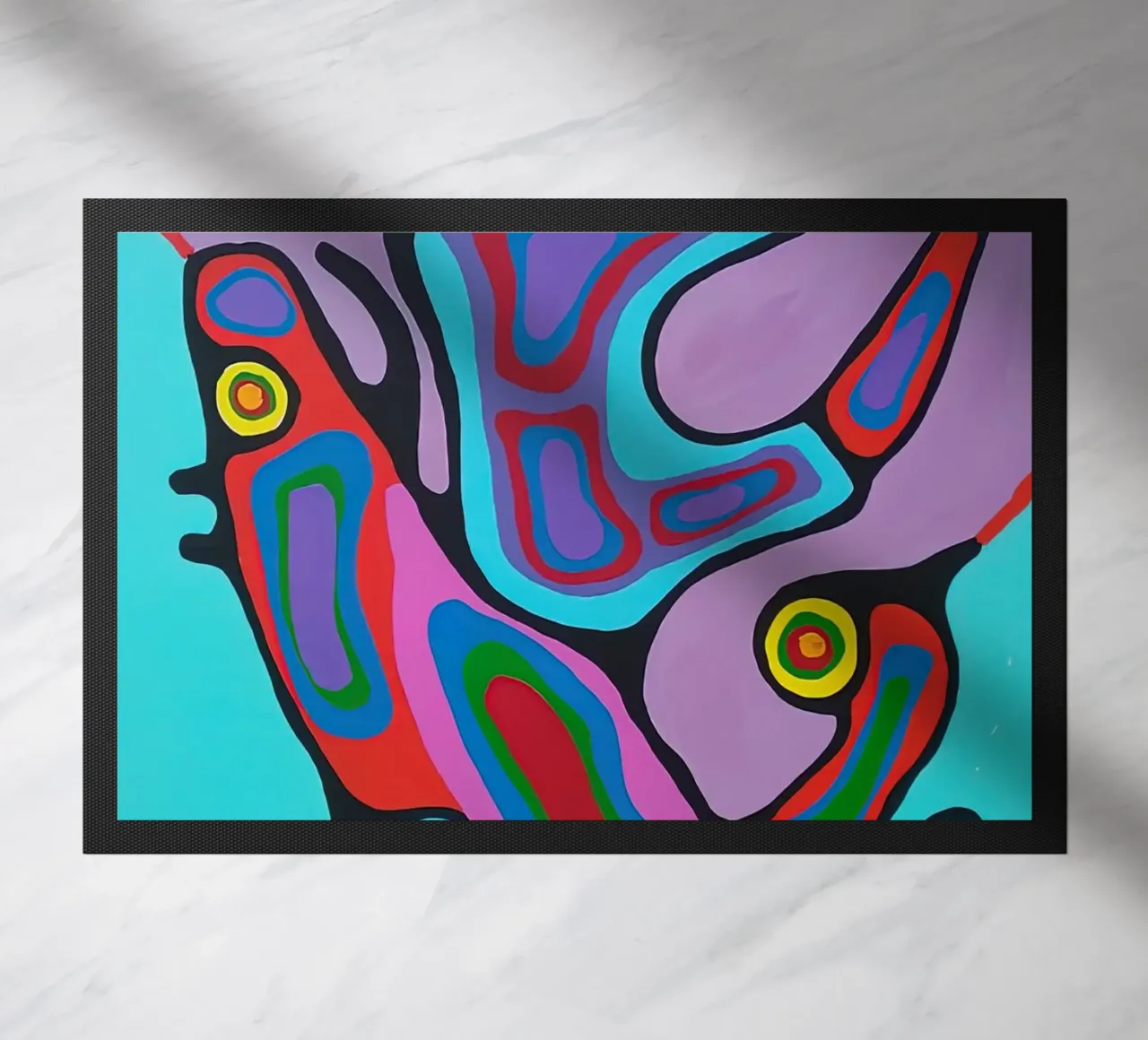Orsi astratti zerbino da ARTMAIACREATION