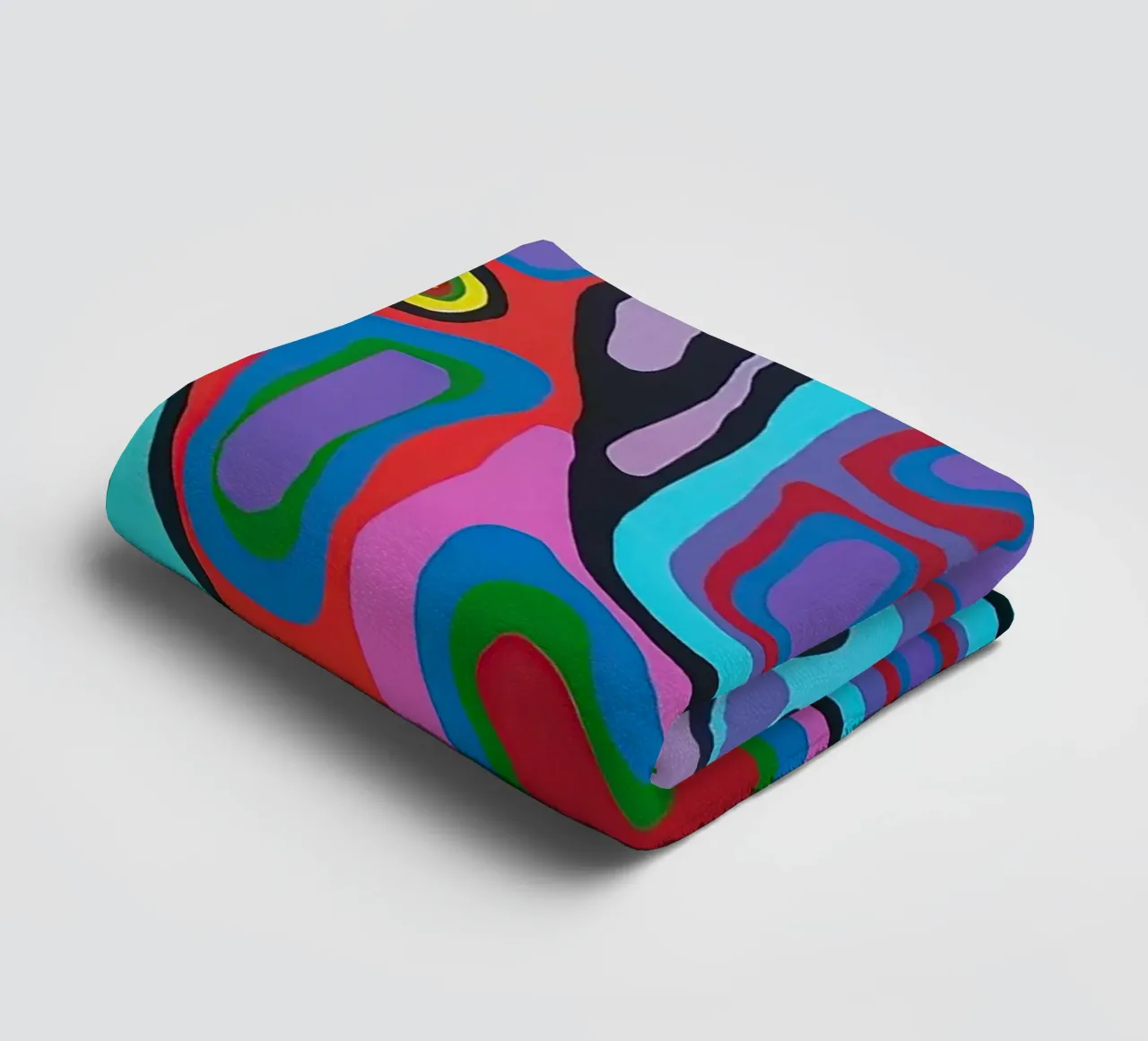 Ours abstraits serviette de bain de ARTMAIACREATION