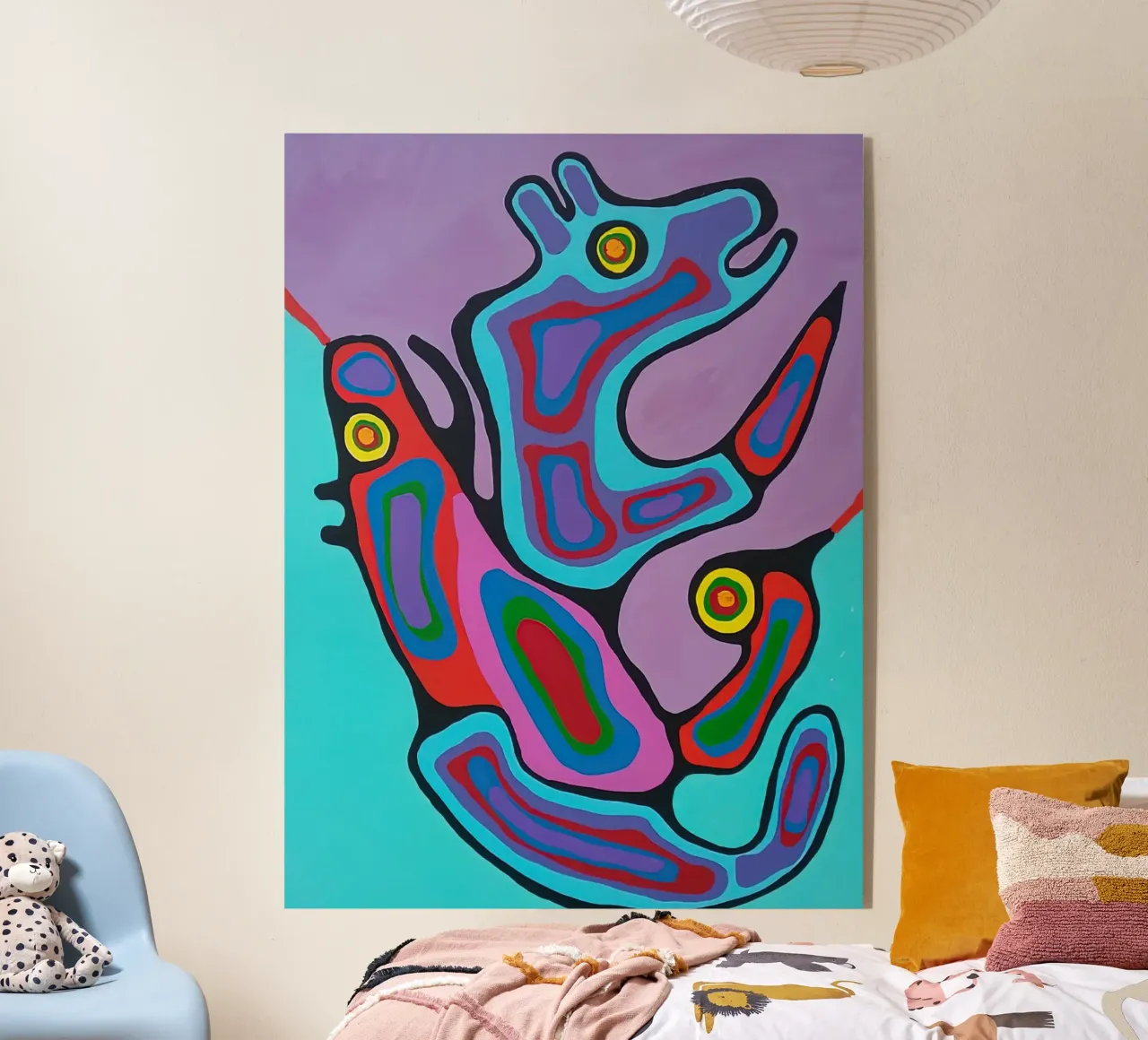 Ours abstraits plexiglas de ARTMAIACREATION
