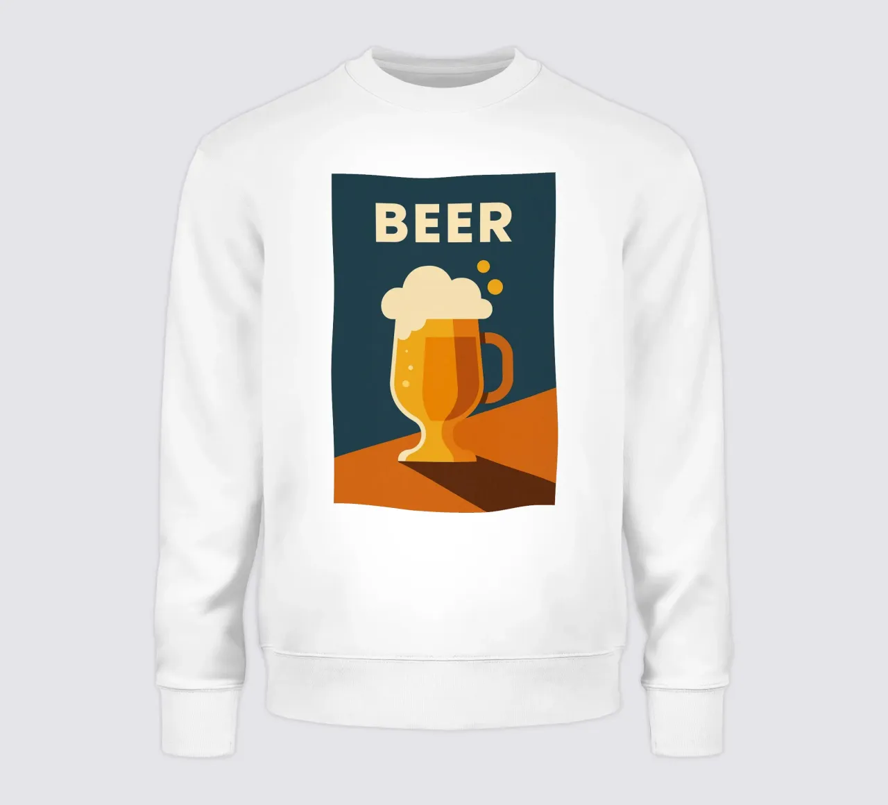 Beer – L'affiche pop qui donne soif felpa da Boissons - Affiches & posters - Retro