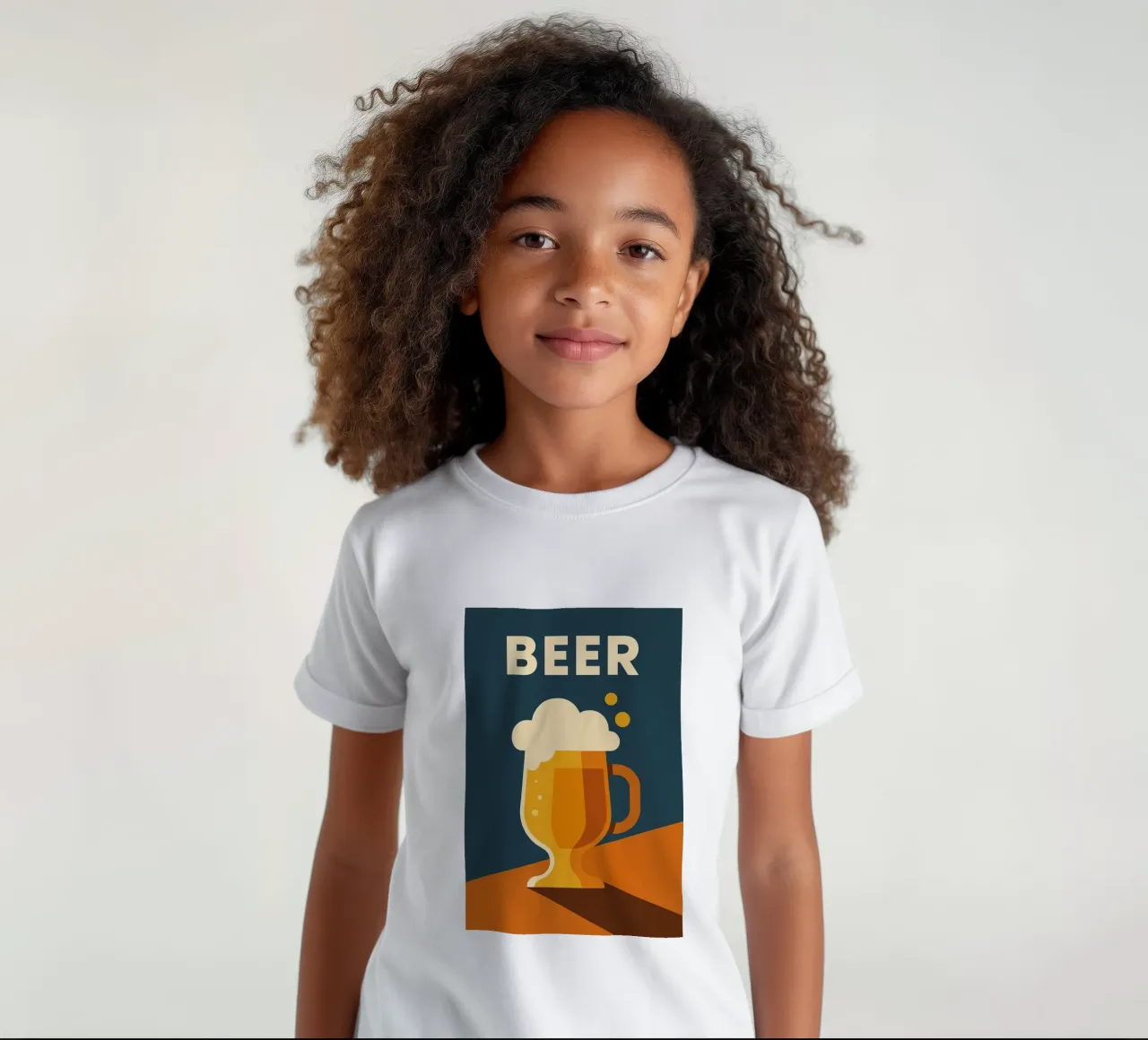 Beer - L'affiche pop qui donne soif kids t-shirt by Boissons - Affiches & posters - Retro