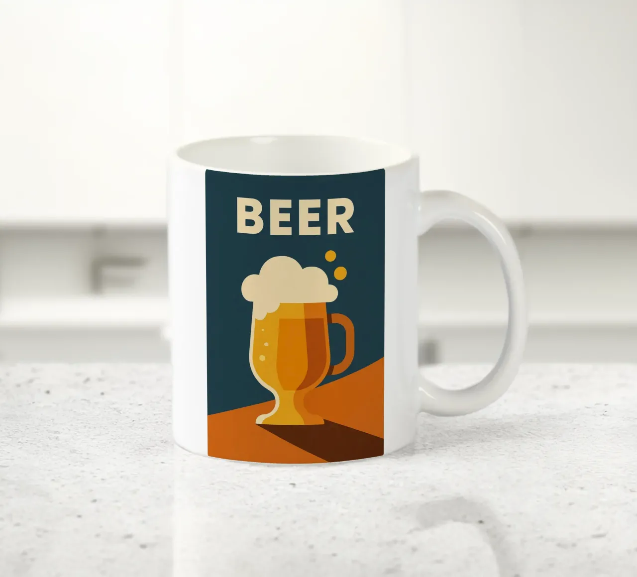 Beer – L'affiche pop qui donne soif tazza in ceramica da Boissons - Affiches & posters - Retro