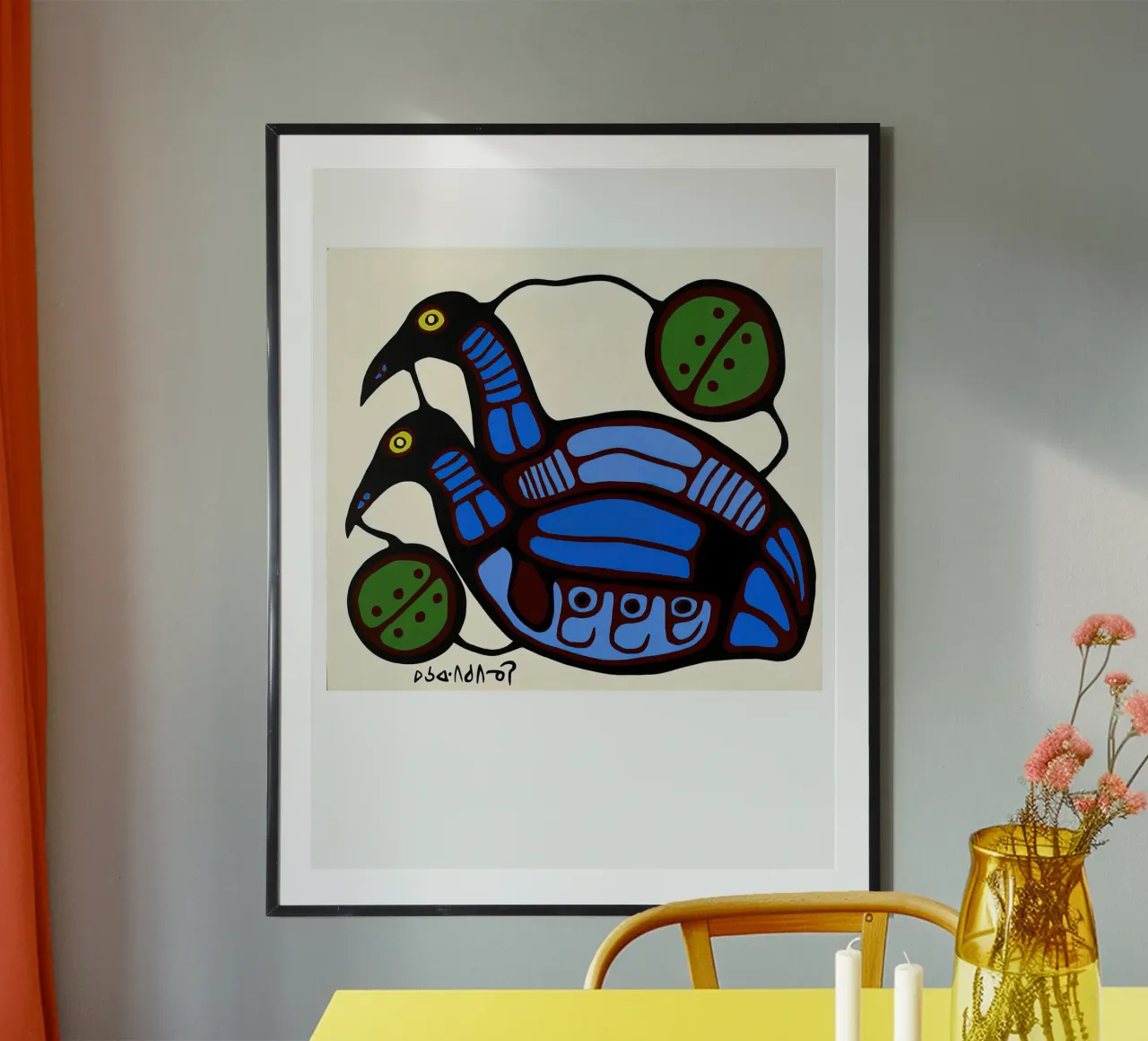 Loi blu poster da ARTMAIACREATION