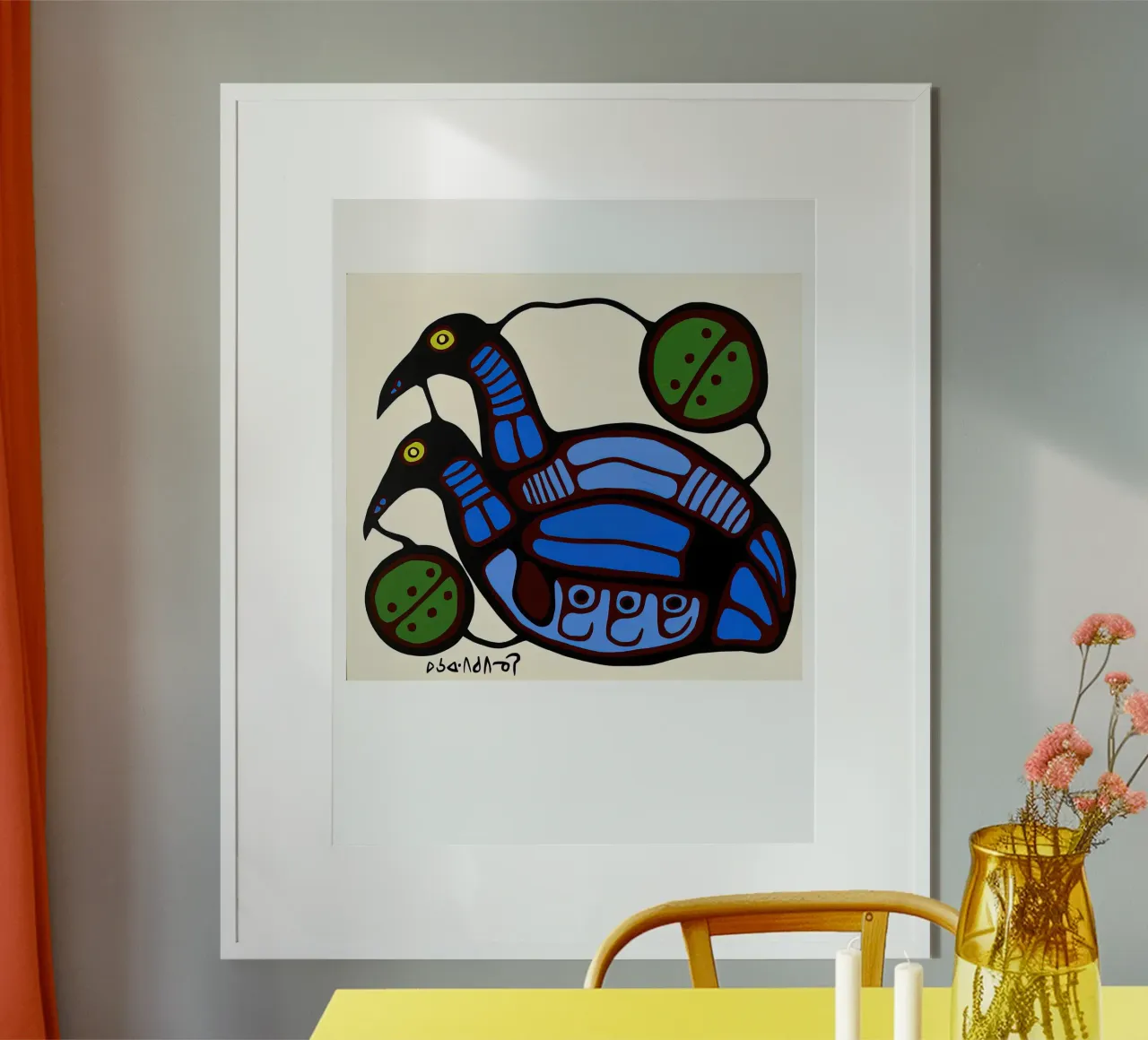 Loi blu poster da ARTMAIACREATION