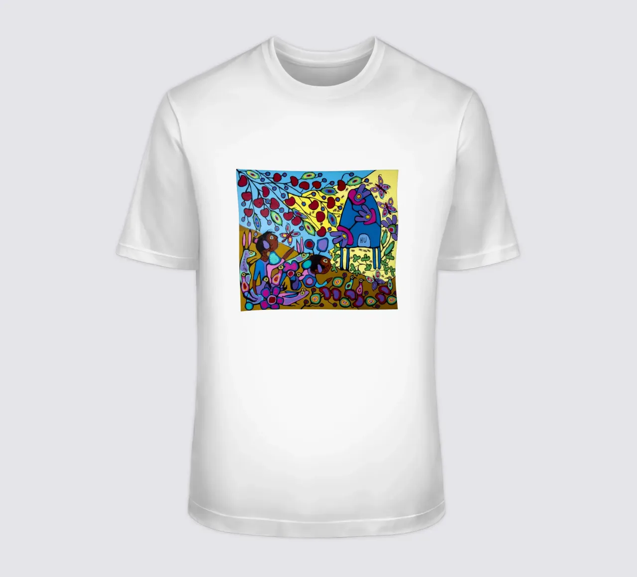Bambini con hpuse di api t-shirt da ARTMAIACREATION