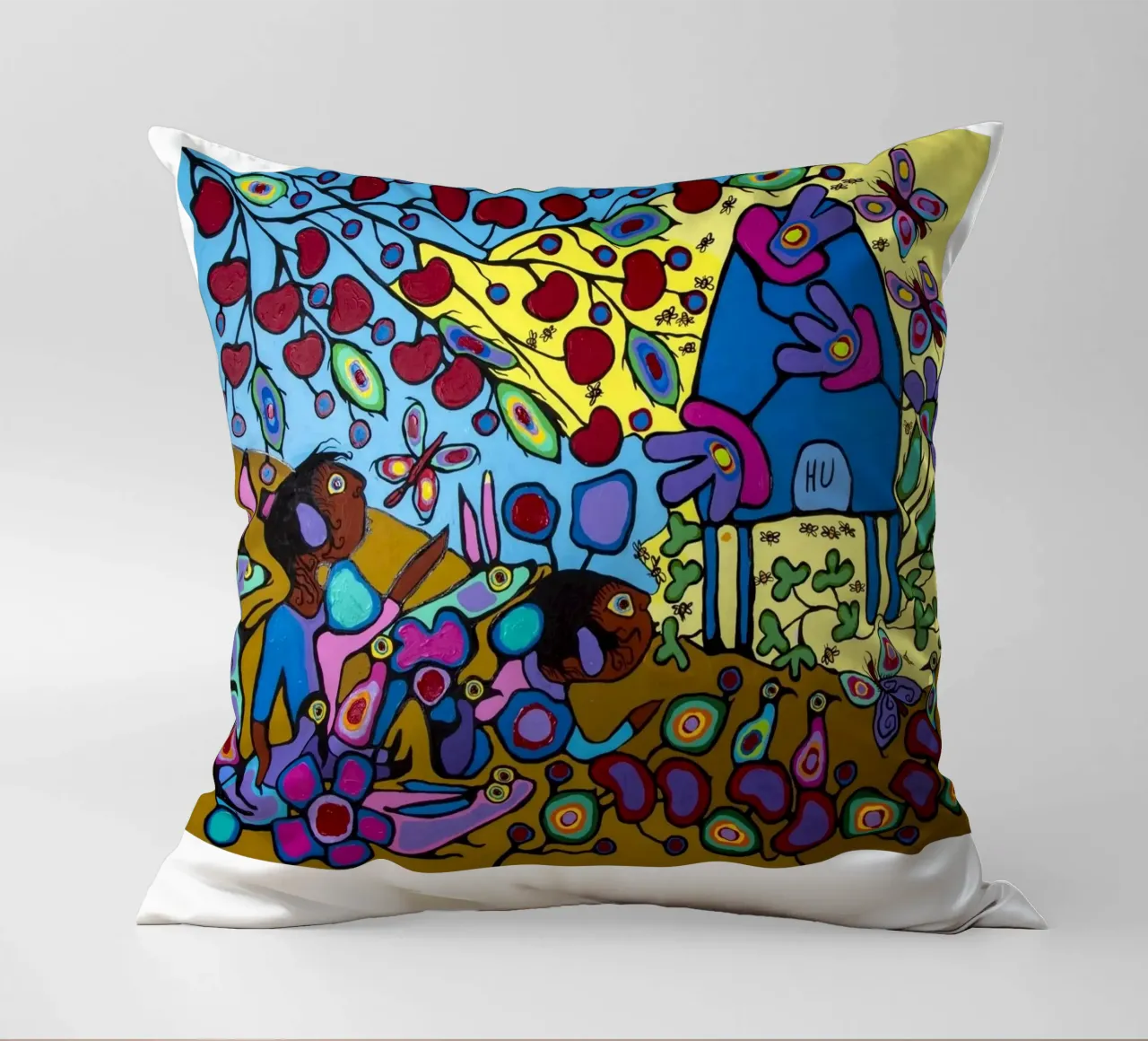 Bambini con hpuse di api cuscino da ARTMAIACREATION