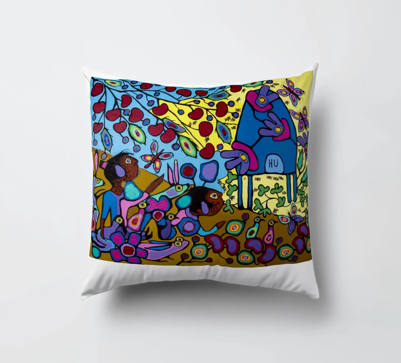 Bambini con hpuse di api cuscino da ARTMAIACREATION