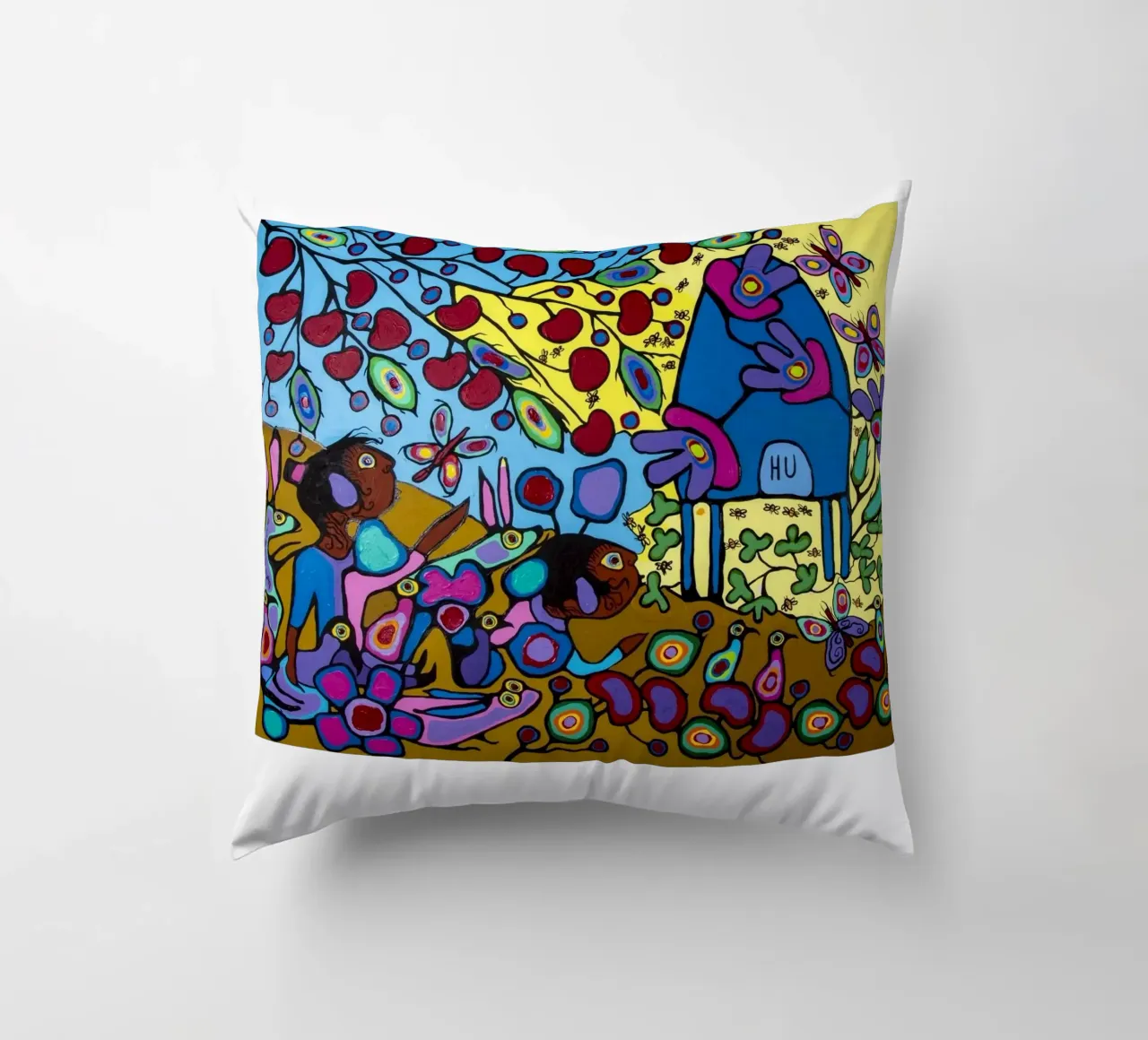 Bambini con hpuse di api cuscino da ARTMAIACREATION