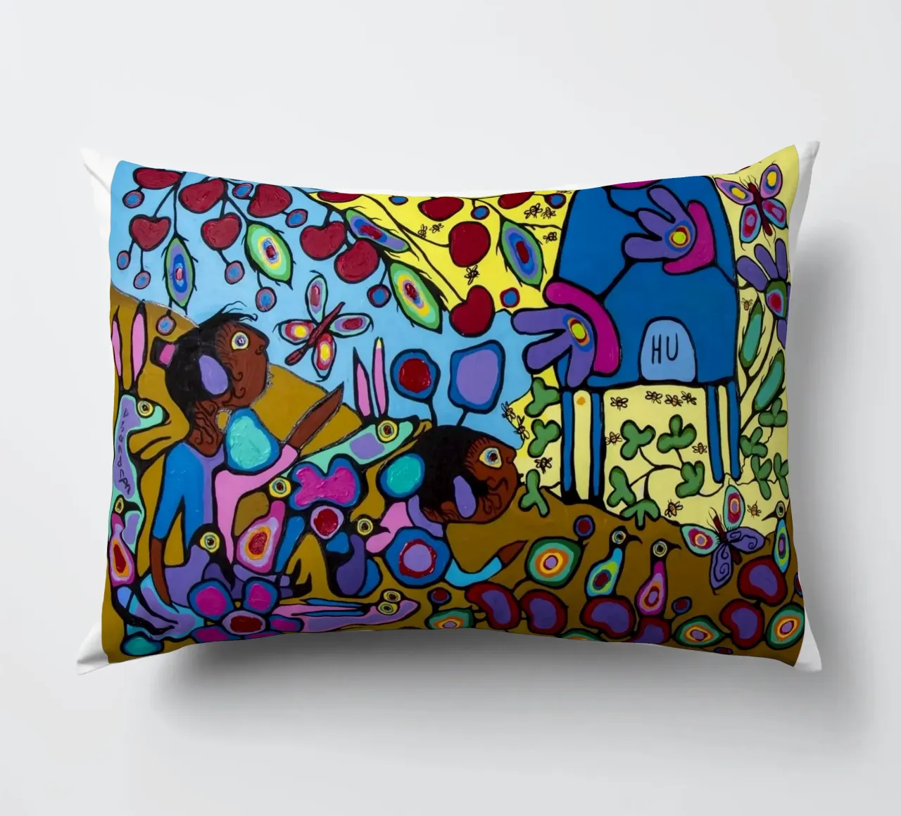 Bambini con hpuse di api cuscino da ARTMAIACREATION